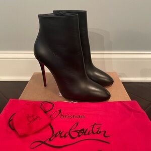 Christian Louboutin Black Heeled Boots